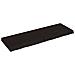 Ripiano Marrone Scuro 120x40x (2-6) cm Massello Rovere Trattato - Foto miniatura 1