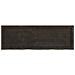 Ripiano Marrone Scuro 120x40x (2-6) cm Massello Rovere Trattato - Foto miniatura 9