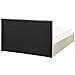 Letto Contenitore Tessuto Dreux 140 X 200 Cm Beige - Foto miniatura 3