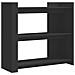 Tavolino Consolle Nero 100x35x90 Cm In Legno Multistrato - Foto miniatura 2