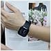 Cinturino Magnetico Loop Per Apple Watch (42/44/45/49mm) - Brevetto Ue Black Orange - Foto miniatura 4