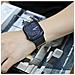 Cinturino Magnetico Loop Per Apple Watch (42/44/45/49mm) - Brevetto Ue Black Orange - Foto miniatura 5