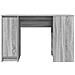 Scrivania Grigio Sonoma 120x42x76 cm in Legno Multistrato - Foto miniatura 2