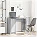 Scrivania Grigio Sonoma 120x42x76 cm in Legno Multistrato - Foto miniatura 1