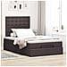 Struttura Letto Pouf Con Materasso 120x200 Cm In Tessuto - Foto miniatura 3