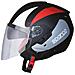 Casco Moto Sp503 Nero/rosso Opaco Taglia Xs - Foto miniatura 1