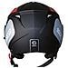 Casco Moto Sp503 Nero/rosso Opaco Taglia Xs - Foto miniatura 2