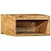 Mobile Tv A Parete 40x30x19 Cm Legno Grezzo Massello Di Mango - Foto miniatura 2