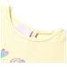 Maglietta da Bambina Giallo Tenue 116 - Foto miniatura 3