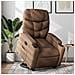 Poltrona Alzapersona Reclinabile Marrone in Tessuto - Foto miniatura 2