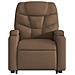 Poltrona Alzapersona Reclinabile Marrone in Tessuto - Foto miniatura 9