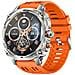 Orologio Smartwatch Multifunzione Compatibile Con Huawei, Samsung, Apple, Garmin Con Schermo Amoled 1.75 Pollici E Batteria 800mah Orange - Foto miniatura 3