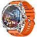 Orologio Smartwatch Multifunzione Compatibile Con Huawei, Samsung, Apple, Garmin Con Schermo Amoled 1.75 Pollici E Batteria 800mah Orange - Foto miniatura 5