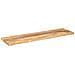 Piano per Tavolo 100x40x3,8cm Rettangolare Legno Massello Mango - Foto miniatura 2