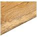 Piano per Tavolo 100x40x3,8cm Rettangolare Legno Massello Mango - Foto miniatura 7