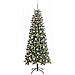 Albero di Natale artificiale con 300 LED Verde 180 cm - Foto miniatura 3
