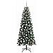 Albero di Natale artificiale con 300 LED Verde 180 cm - Foto miniatura 4