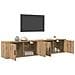 Set Mobile TV da Parete 2 pcs Rovere artigianale - Foto miniatura 3