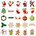 50 Adesivi Natalizi - Decalcomanie Festive In Pvc Impermeabile Per Laptop, Skateboard E Altro - Foto miniatura 3