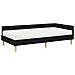 Struttura Letto Angolare con Materasso 2 pcs Verde Tessuto - Foto miniatura 4