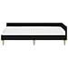Struttura Letto Angolare con Materasso 2 pcs Verde Tessuto - Foto miniatura 5