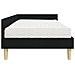 Struttura Letto Angolare con Materasso 2 pcs Verde Tessuto - Foto miniatura 8