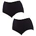 Pack-2 Mutanda Bio Maxi Compressore Bio P0azl Dal Design Femminile Che Modella E Dona Comfort Alla Donna - Foto miniatura 1