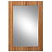 Specchio In Metallo Marrone 50x03x80 - Foto miniatura 2
