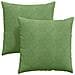 Cuscini da Divano 2 pcs Verde chiaro 80 x 80 cm - Foto miniatura 1