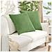 Cuscini da Divano 2 pcs Verde chiaro 80 x 80 cm - Foto miniatura 2