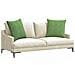 Cuscini da Divano 2 pcs Verde chiaro 80 x 80 cm - Foto miniatura 3