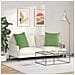 Cuscini da Divano 2 pcs Verde chiaro 80 x 80 cm - Foto miniatura 4
