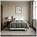 Piumone Completo Annuale Grigio chiaro 140 x 200 cm Microfibra - Foto miniatura 2