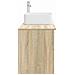 Set di mobili per il bagno 2 pcs Rovere Sonoma - Foto miniatura 4