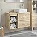 Set di mobili per il bagno 2 pcs Rovere Sonoma - Foto miniatura 7