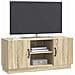 Mobile TV Rovere Sonoma 102 x 34,5 x 47 cm Legno ingegnerizzato - Foto miniatura 2