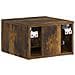 Mobiletto da notte a muro 2 pcs Rovere Fumo 34,5 x 33 x 20 cm - Foto miniatura 7