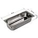 66178 - Secchiello per gelato, contenitore per gelato, vassoio in acciaio inox 18/10 - Foto miniatura 2