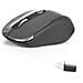 Mouse Ottico Mini Wireless 800/1600dpi Con 3 Tasti + Rotella Scorrimento Colore Grigio - Foto miniatura 2