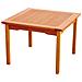 Tavolo Basso In Legno Di Acacia Gold L50xp50cm Ac805017 - Foto miniatura 1