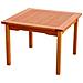 Tavolo Basso In Legno Di Acacia Gold L50xp50cm Ac805017 - Foto miniatura 3