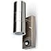 Lampada Da Muro Applique 2 X Gu10 Sensore Acciaio Inox Esterno Ip44 Vt-7622 Pir 7503 - Foto miniatura 1