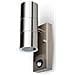 Lampada Da Muro Applique 2 X Gu10 Sensore Acciaio Inox Esterno Ip44 Vt-7622 Pir 7503 - Foto miniatura 3