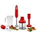 Frullatore a Immersione 50's Style HBF02RDEU Potenza 700 Watt con Accessori Colore Rosso - Foto miniatura 2
