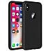 Cover Iphone X / Xs Soft Touch Silicone Gel Morbido - Nera - Foto miniatura 6