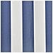 Tendone Parasole in Tela Blu e Bianco 500x300 cm - Foto miniatura 2