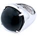 Gioielli 1031a020-45. Anello, Colore Nero Argento. Donna. - In ordine - Foto miniatura 5