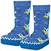 Scarpe A Calzino Con Suola Antiscivolo-stelle, Pantofole Unisex - Bambini, Blu Blau 7, 17/18 Eu - Foto miniatura 2