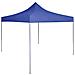 Gazebo Professionale Pieghevole 2x2 M In Acciaio Blu - Foto miniatura 1