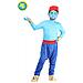 Costume Carnevale Genio Della Lampada (con Muscoli) Taglia 5/6 Anni Vestito Bambino Pegasus - Foto miniatura 1
